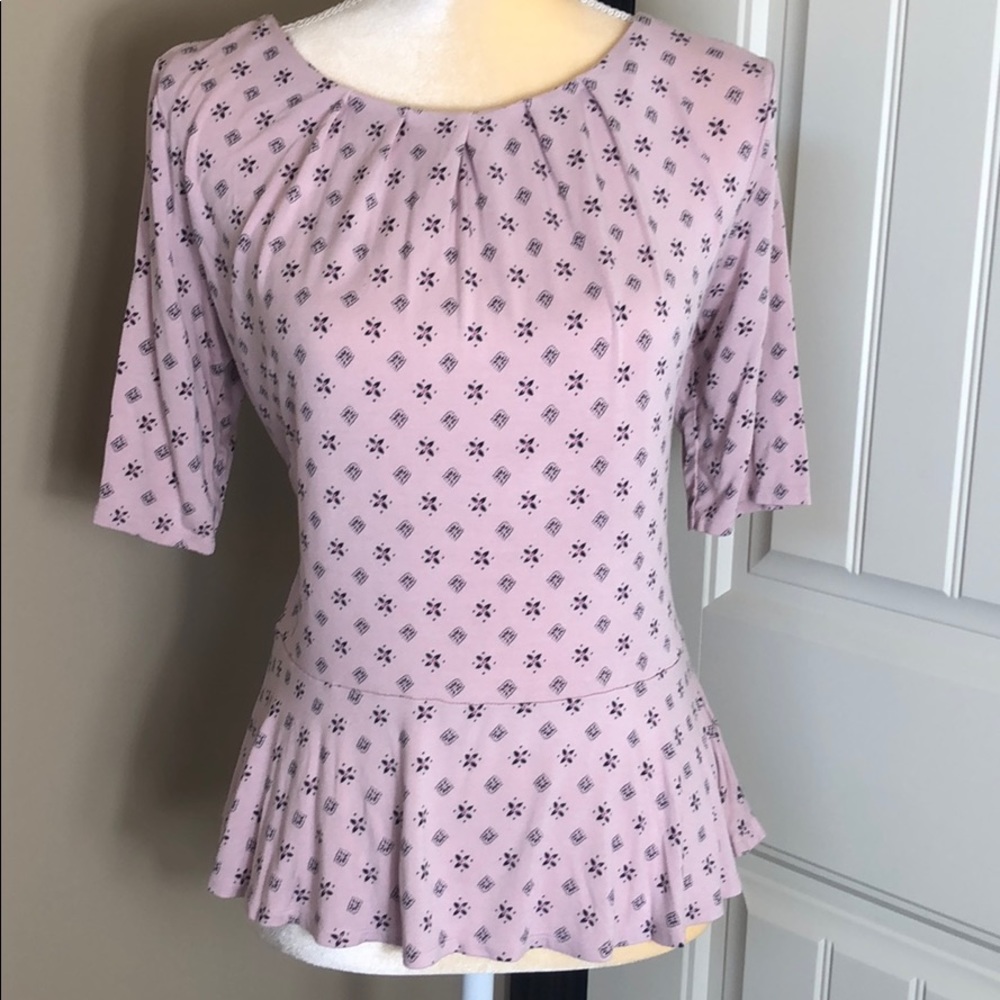 Liz Claiborne peplum blouse